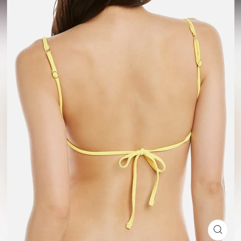 NWT Ramy Brook Bikini Lalia Bikini Top Sunflower Size XS